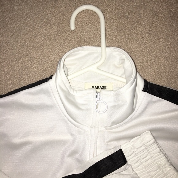 Vintage White Track Jacket - Picture 3 of 3